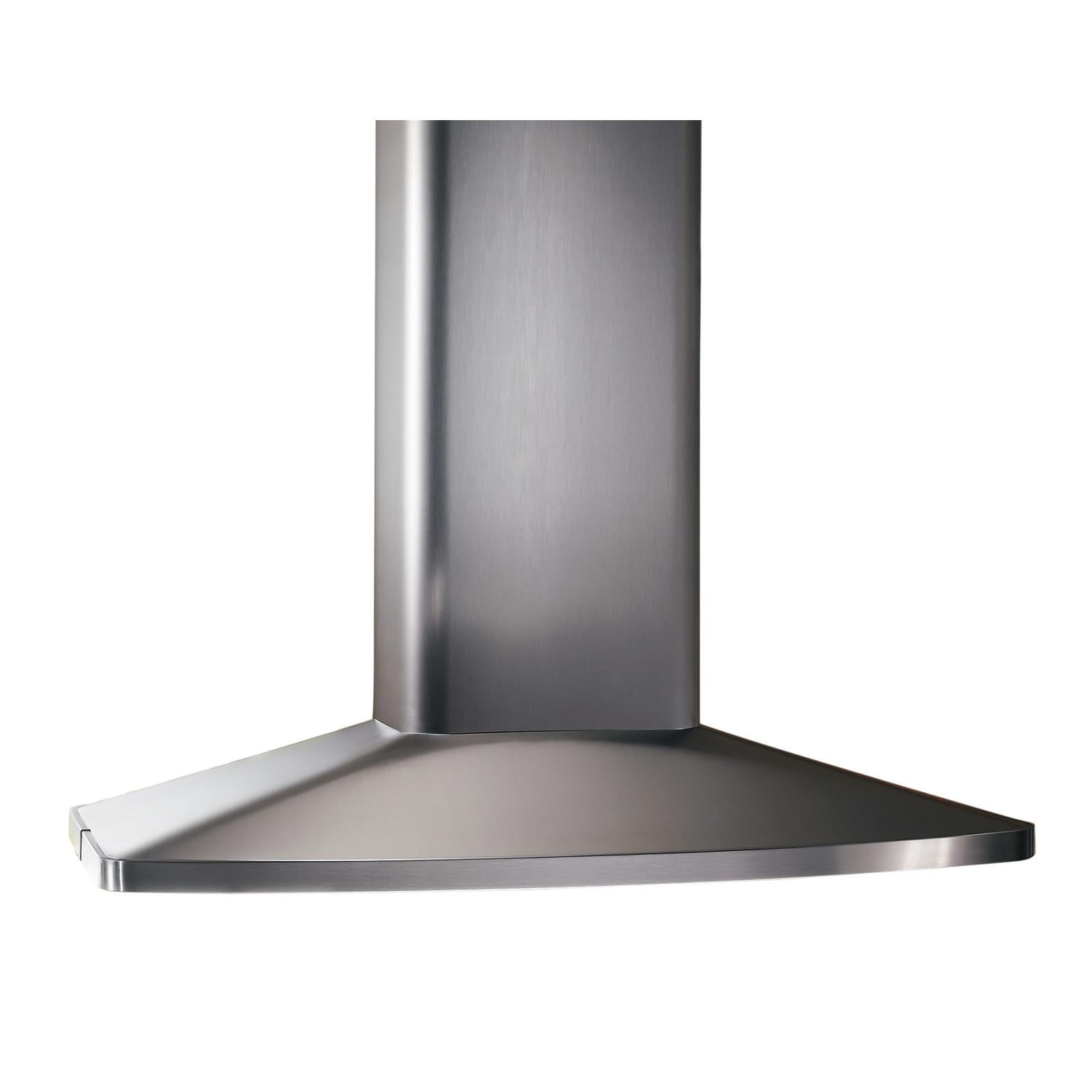 Stainless Steel Convertible Island Range Hood with Halogen Lights