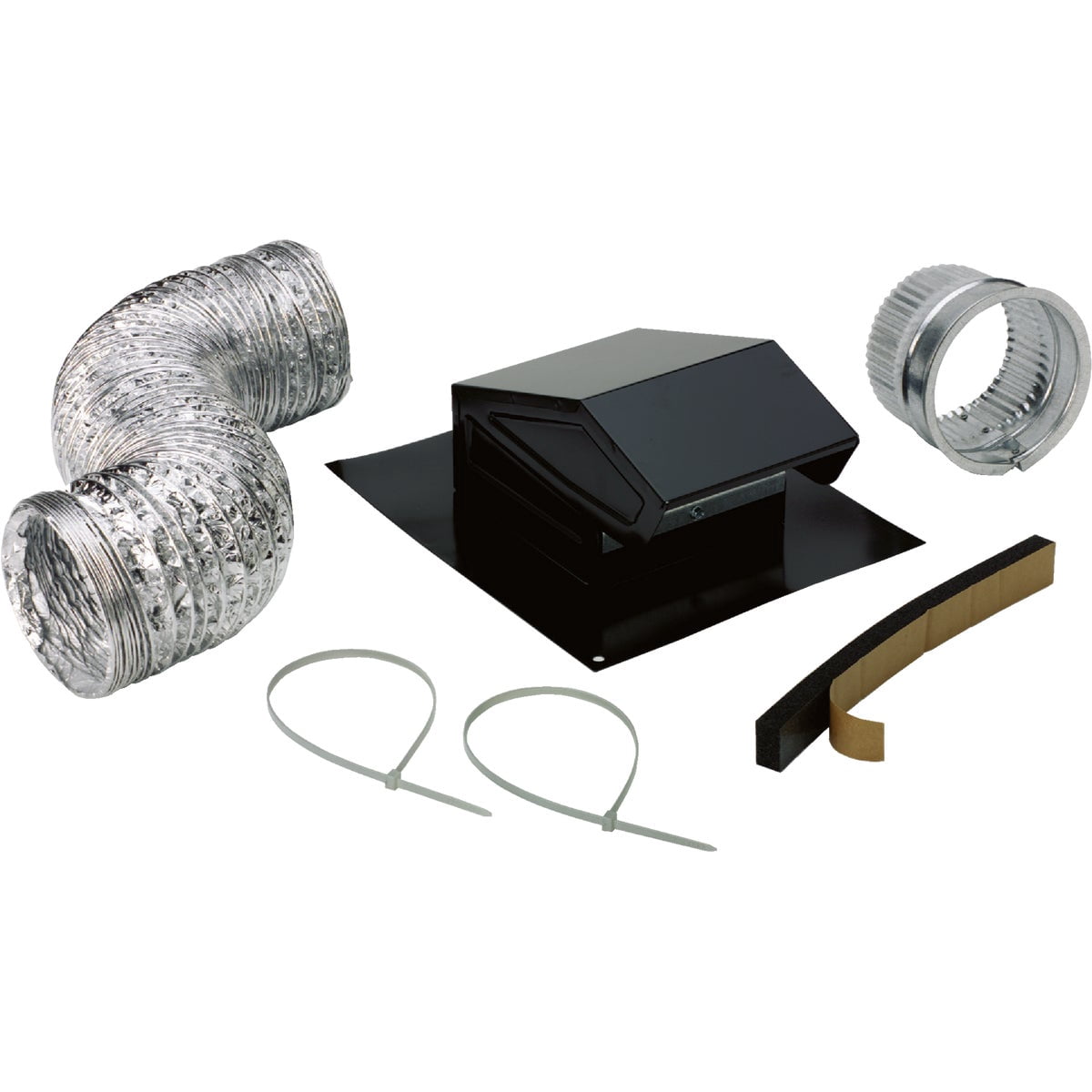 Broan-NuTone RVK1A Roof Vent Kit, Black