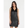 thumbnail image 1 of Time and Tru Women's Brocade Shift Dress, XS-XXXL, 1 of 5