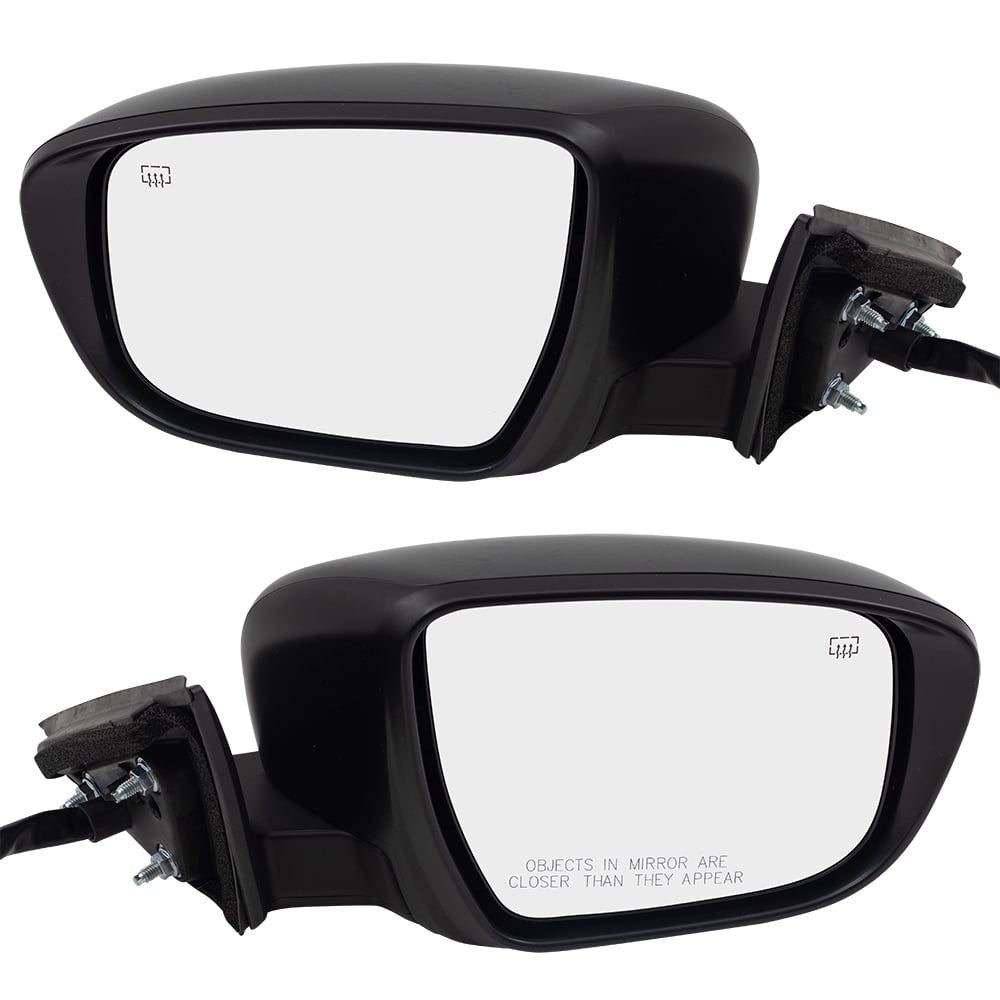 BROCK Pair Power Mirrors Compatible with 2017-2019 Rogue Driver 