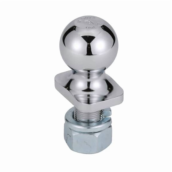 BROK Chrome Hitch Ball, 6000lbs, 2"x1"x2"
