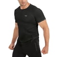 thumbnail image 1 of BROKIG Mens BOLD Gym Workout Shirt, Casual-Fit Lightweight Muscle T-Shirts for Men (Medium, Black), 1 of 8