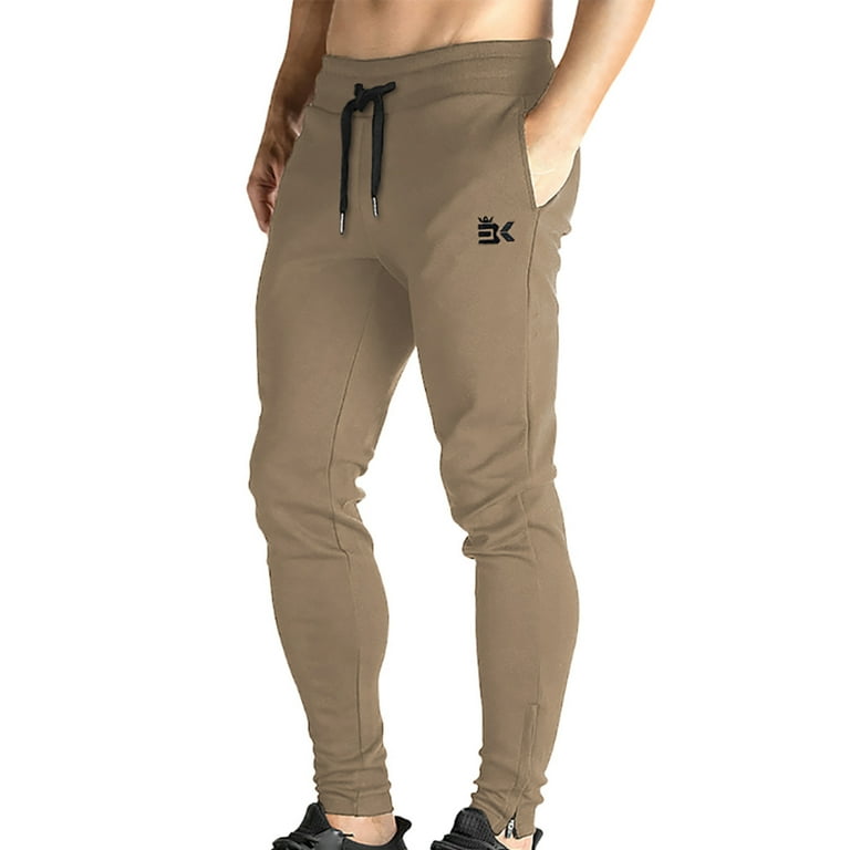 Brokig mens zip joggers pants new arrivals