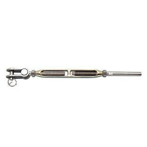 BRONZE BODY & STAINLESS ENDS TOG & SWAGE TURNBUCKLE 1/2"-9/32 (S0789-1308)