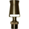 BRONZE FOAM JET NOZZLE for Pond Fountain Produces Foaming Geyser Spray