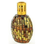 BRONZE - GOLD Mosaic Lampair Fragrance Lamp by Millefiori Milano