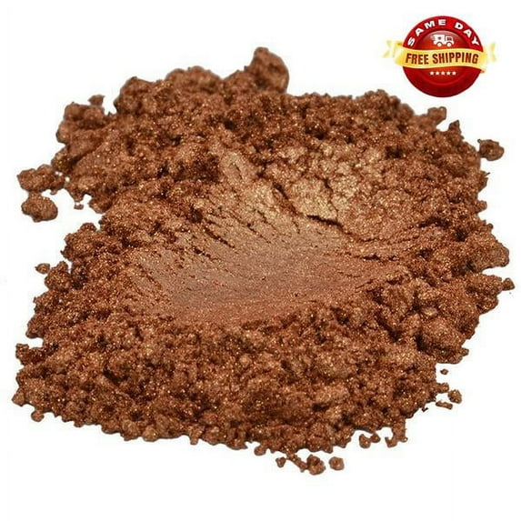 BRONZE / GOLDEN / BROWN MICA COLORANT PIGMENT POWDER COSMETIC GRADE 4 OZ