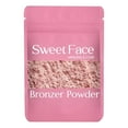 thumbnail image 1 of BRONZER BULK POWDER (8oz Refill Pouch) Mineral Makeup Loose Bronzing Warmth Tanning Baked On Bare Face Sun Kissed Coppertone Glow Shimmering Illuminating Glow Hypoallergenic Vegan Cruelty-Free, 1 of 1