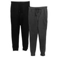 thumbnail image 1 of BROOKLYN VERTICAL 2-Pack Boys French Terry Joggers Pant|Soft Comfortable Cotton,Drawstring Pull,Pockets| Small-XL, 1 of 5