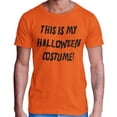 thumbnail image 1 of BROOKLYN VERTICAL Adult Halloween Printed T-Shirts Jack O' Lantern Pumpkin Skeleton Fun Costume Designs, 1 of 5