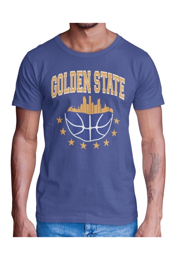 Basketball Sports Fan Short Sleeve T-Shirt | Brooklyn, Denver, Boston, Golden State, Chicago