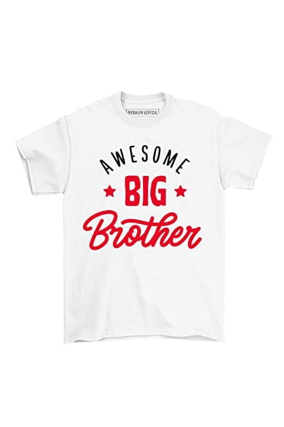Big Brother T-Shirt for Big Bro Announcement, Promoted to Big Brother, Everyday Wear| Toddler to Big Boy Sizes