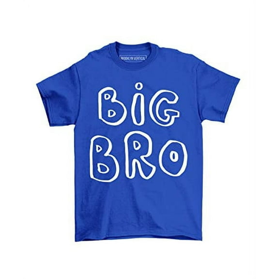 BROOKLYN VERTICAL Big Brother T-Shirt for Big Bro Announcement, Promoted to Big Brother, Everyday Wear| Toddler to Big Boy Sizes