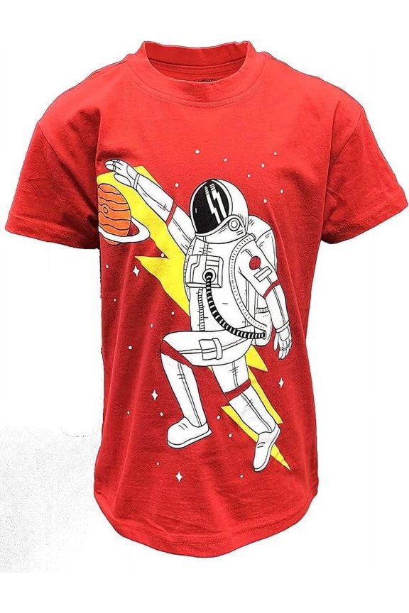 Boys Gaming T-Shirt Printed Crew Neck Short Sleeve | Sizes 6-20…