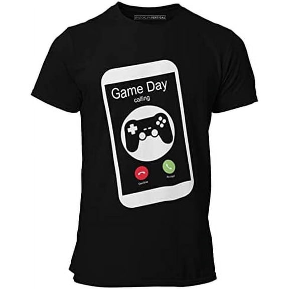 BROOKLYN VERTICAL Boys Gaming T-Shirt Printed Crew Neck Short Sleeve | Sizes 6-20ââ¬Â¦
