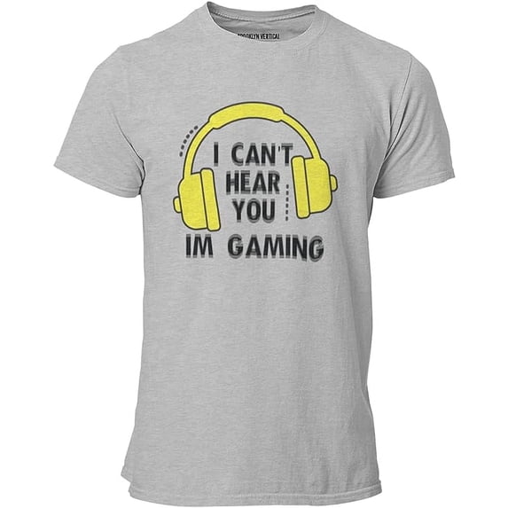BROOKLYN VERTICAL Boys Gaming T-Shirt Printed Crew Neck Short Sleeve | Sizes 6-20…