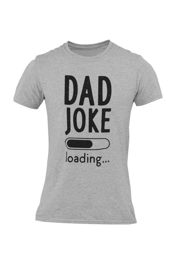 Dad Joke Loading| Funny Sarcastic Dad Joke Father's Day Adult Humor Short Sleeve T-Shirt
