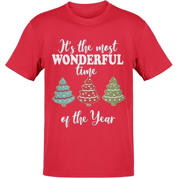 BROOKLYN VERTICAL Funny Christmas Santa Naughty Nice Holiday Short Sleeve Crew Neck T-Shirt | for Boys and Girls