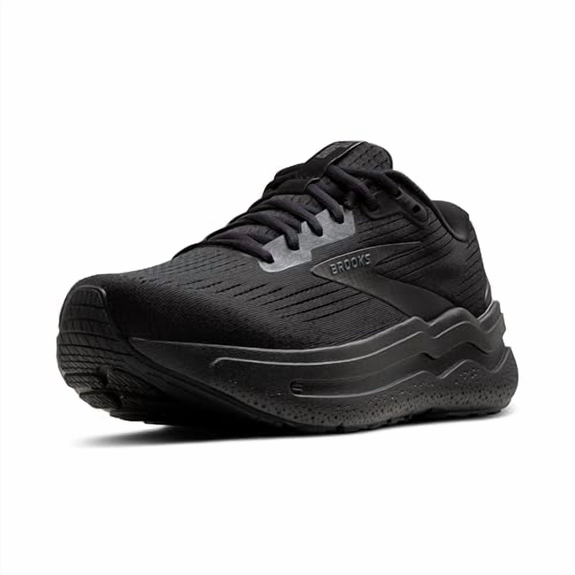 Brooks Mens Size 12 Ghost Max Grey Black Running Shoes Comfort Walking Sneakers Amazon.com | Brooks Men main image 2