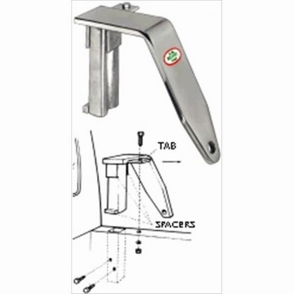 BROPHY TDBP Camper Tie Downs, Zinc, Set of 4