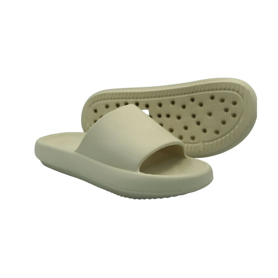 BROTX 3 Men’s Comfort Slide Sandals – Lightweight EVA Slip-On Slides | Soft Cushion | Anti-Slip | Waterproof & Quick Dry | Indoor Outdoor Use | Beach, Pool, Shower & Casual Wear