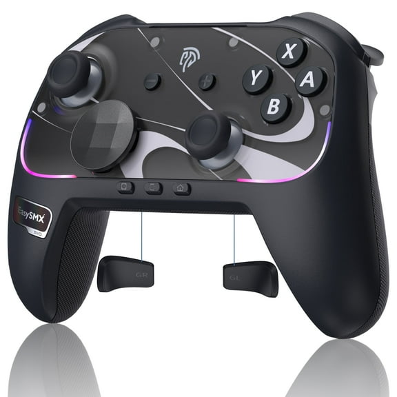 BROUJOY Switch 2 Controller, Wireless Pro Controller for Nintendo Switch 2, Switch, Switch OLED/Lite, Support HD Rumble/Wake-up/Anti-Drift TMR Joysticks/Programmable/Motion Control