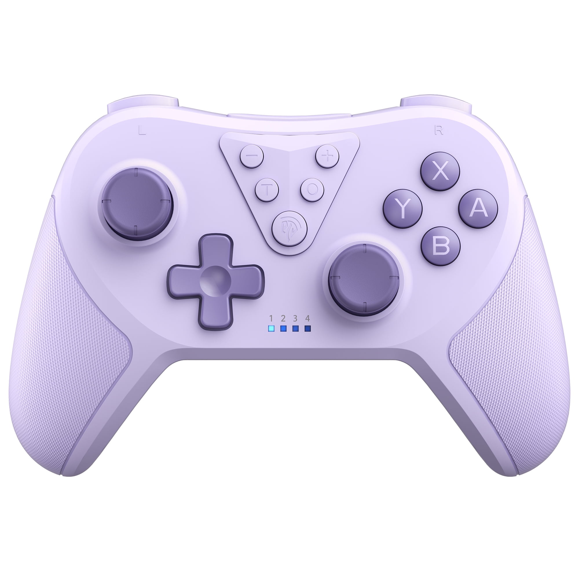 BROUJOY Switch Controller, Wireless Switch Pro Controller Compatible with Nintendo Switch/Lite/OLED, with Joystick,Wake-up,Dual Turbo Vibration - Purple