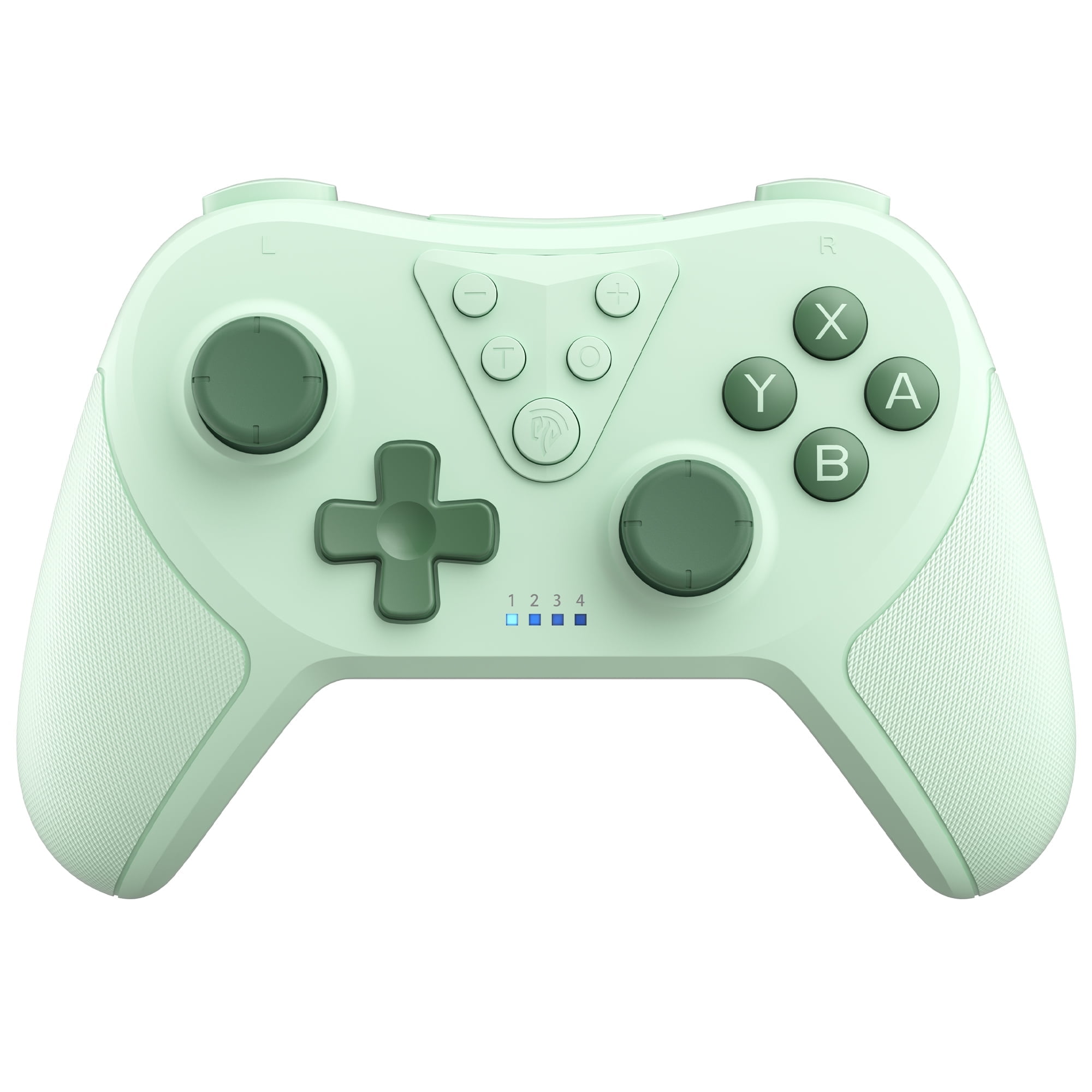 BROUJOY Switch Controller, Wireless Switch Pro Controller for Nintendo Switch/Lite/OLED, Switch Gamepad with Turbo, Wake-up, Dual Vibration & Joystick - Green