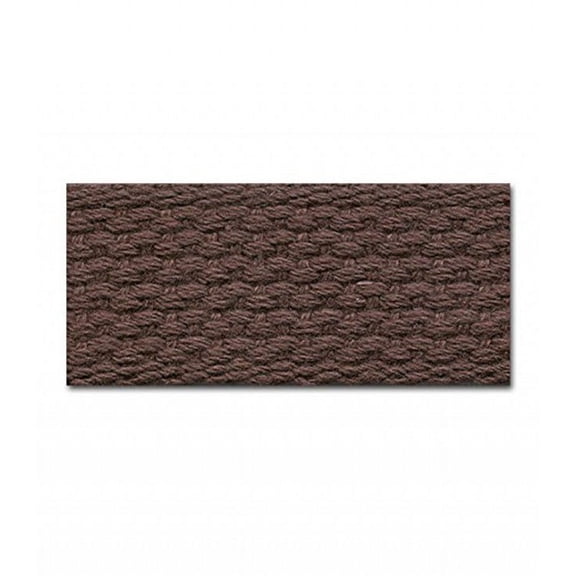 BROWN 1 INCH COTTON WEBBING