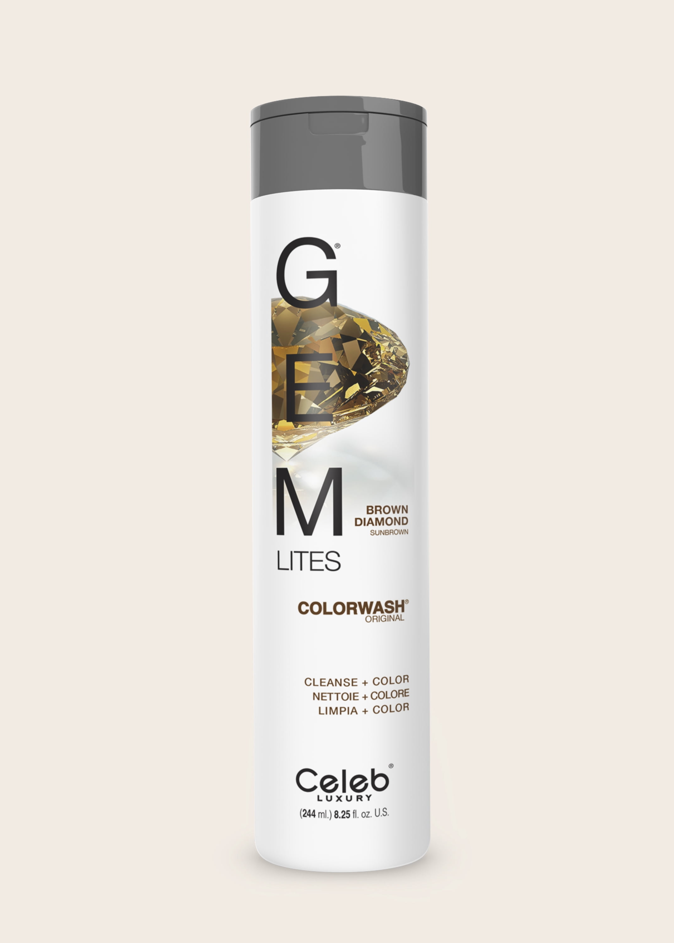 Brown Diamond Light Golden Brown® Colorwash Shampoo