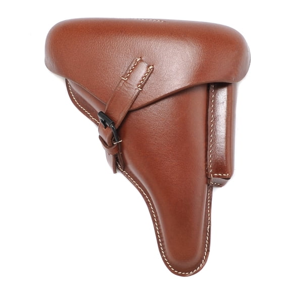 BROWN GERMAN P08 LUGER HOLSTER marked Gebruder Klinge Dresden 1939