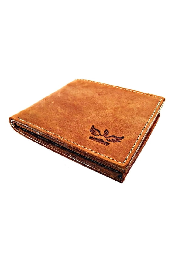 BROWN HUNTER LEATHER WALLET