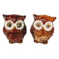 thumbnail image 1 of BROWN OWL Ceramic Salt & Pepper Shaker Set, by Wilcor, 1 of 3