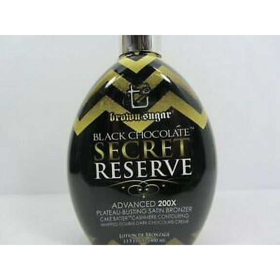 BROWN SUGAR BLACK CHOCOLATE SECRET RESERVE 200X BLACK BRONZER TANNING LOTION