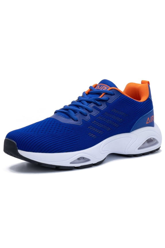 Men's Air Cushion Running Shoes Lightweight Breathable Walking Shoes Non Slip Fashion Sneakers Mesh Workout Casual Sports Shoes