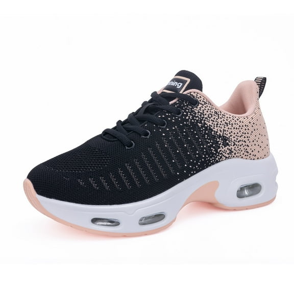 BROYON Womens Walking Shoes Slip on Air Running Shoes Fashion Sneakers Casual Fitness Gym Jogging Workout Ladies  Nursing Work Easy Put On Athletic US 5.5-11