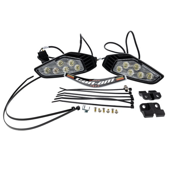 BRP 715007185 Can-Am SMART Integrated LED Side Mirror Light Kit 3000 Lumens Each