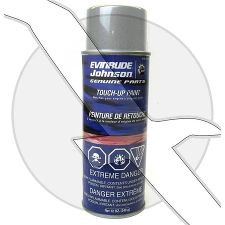 BRP 771246 Platinum Grey Factory Matched Can Spray Paint for 1984-1987