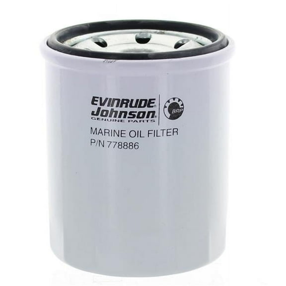 Johnson Evinrude OMC New OEM Outboard Oil Filter 90-115HP EFI, 5033539, 0778886