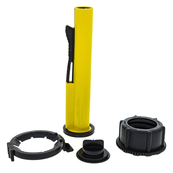 BRP 860202529 Sea-Doo LinQ Neck Filler Kit Fuel Caddy Replacement Cap and Nozzle