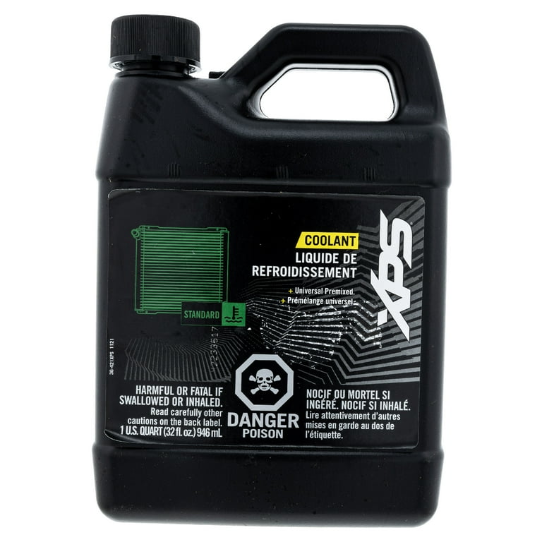 BRP 9779149 1QT Pre-Mixed Green Antifreeze Engine Coolant