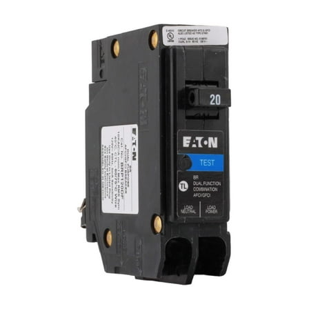 CUTLER HAMMER BRP120DF Circuit Breaker 1P 20A 120V-