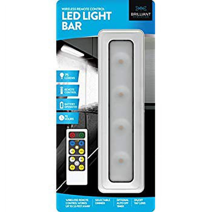 BRRC124IR Wireless LED Light Bar with Remote Control Battery Operated