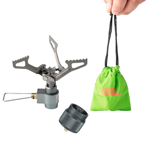 BRS 3000T Stove with Adapter Ultralight Portable Outdoor Camping Hiking Backpacking