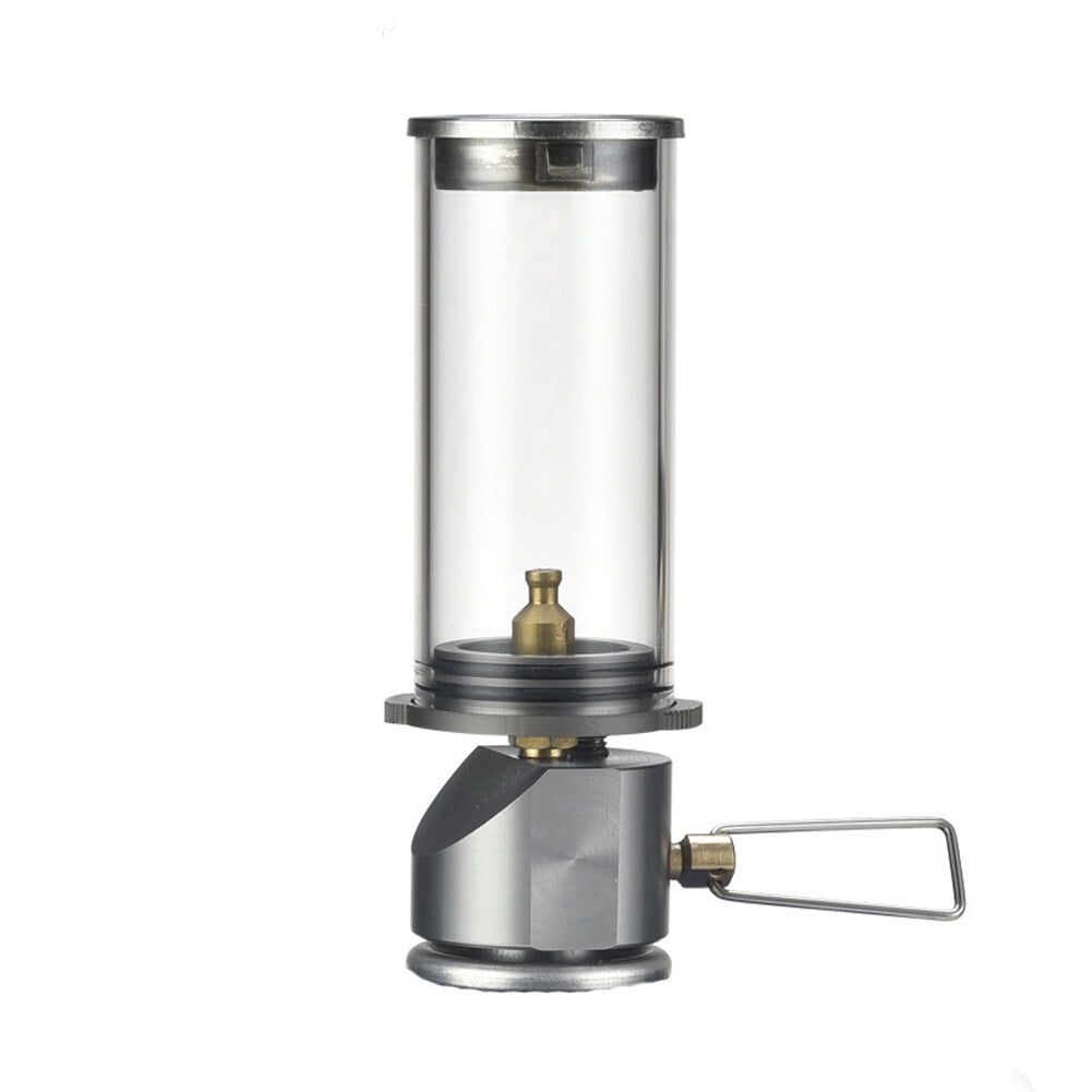 BRS-55 Wickless Candle Lamp Mini Portable Outdoor Gas Lamp Night Lights Camping Gas Lantern