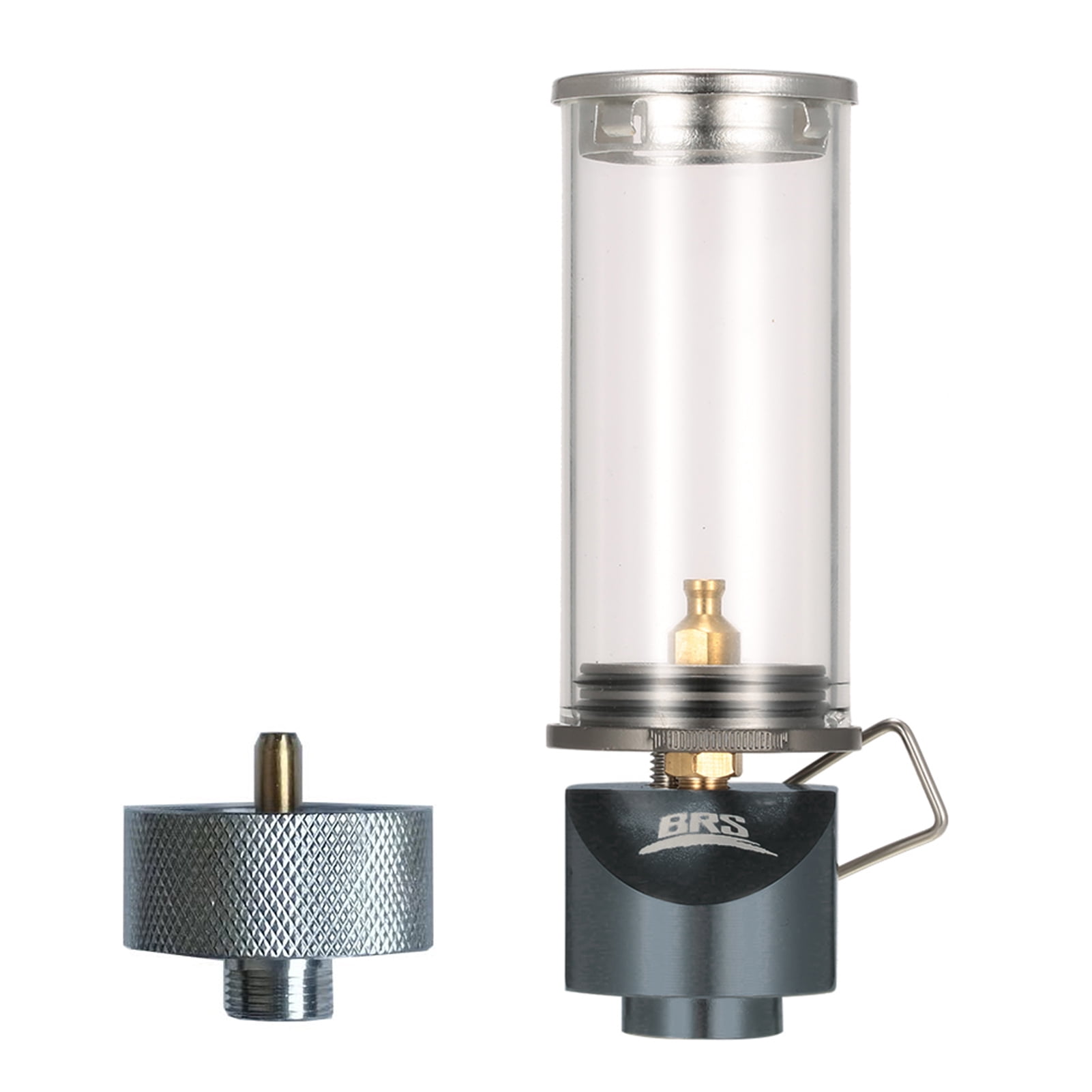 BRS Lamp Butane Gas Lantern with Gas Adapter Conversion Head for