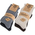 thumbnail image 1 of BRUBAKER Alpaca Wool Socks - Pack of 4 Pairs - Perfect Winter Socks for Men & Women, 1 of 1
