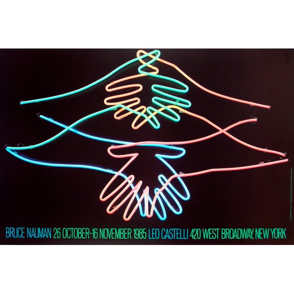 BRUCE NAUMAN Big Welcome, 1985
