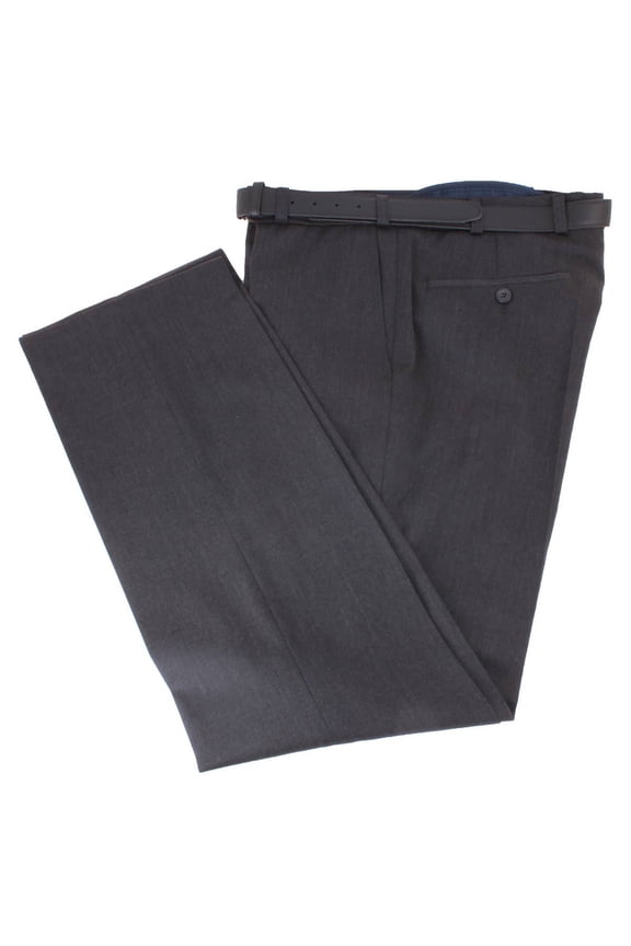 Robert Classic Wool Mix Smart Trousers - Anthracite Grey
