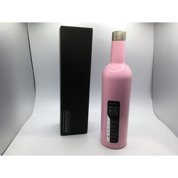 BRUMATE Winesulator Pink Insulated Wine Tumblers 25OZ